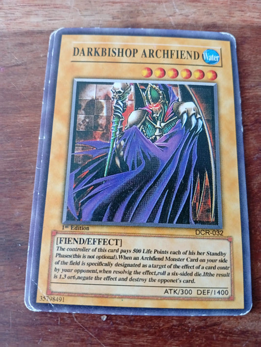 Yu-Gi-Oh! Darkbishop Archfien Five Step DCR-032