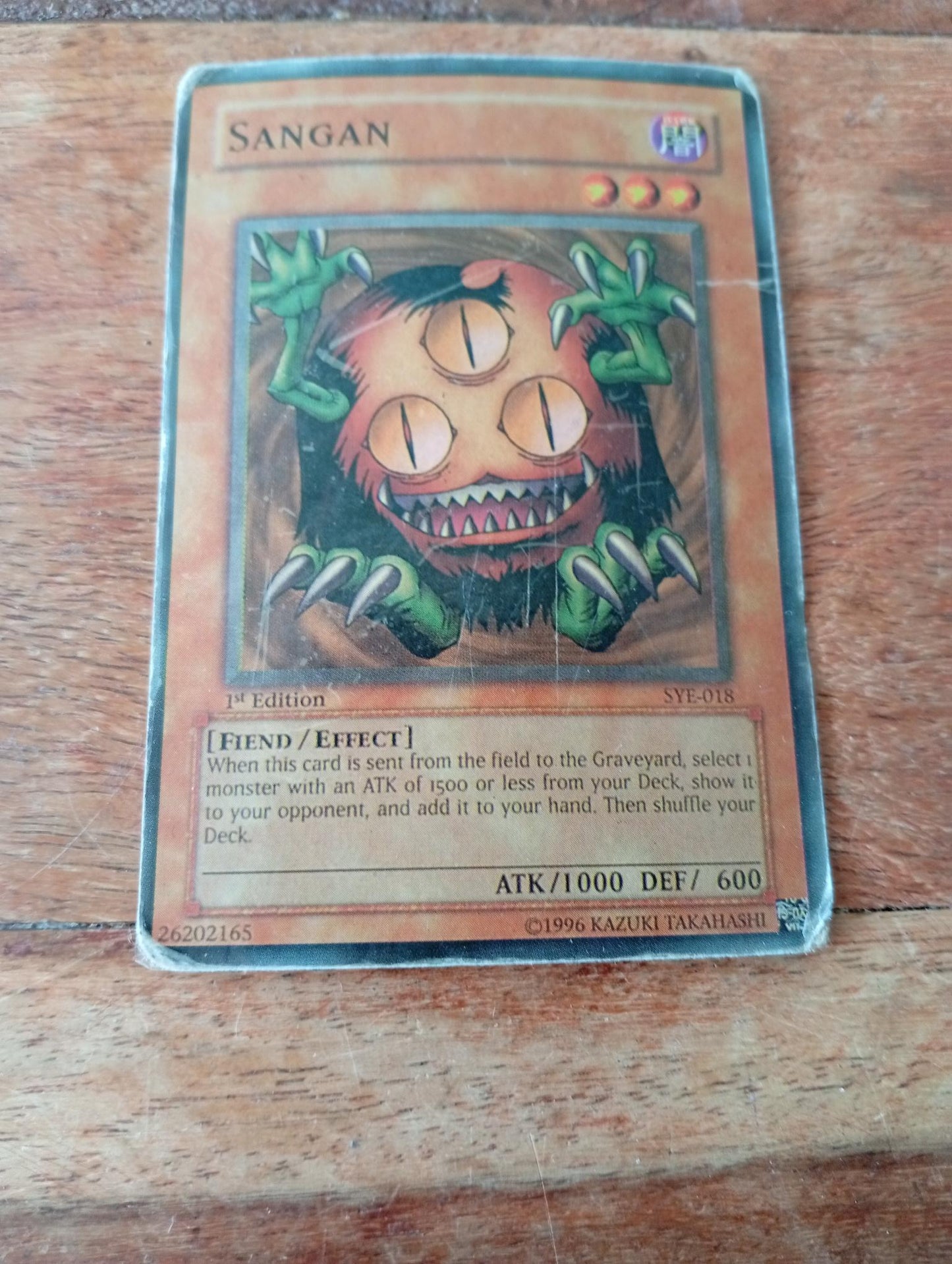 Yu-Gi-Oh! Sangan SYE-018