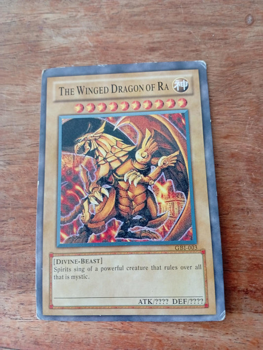 Yu-Gi-Oh! The Winged Dragon of Ra GBI-003