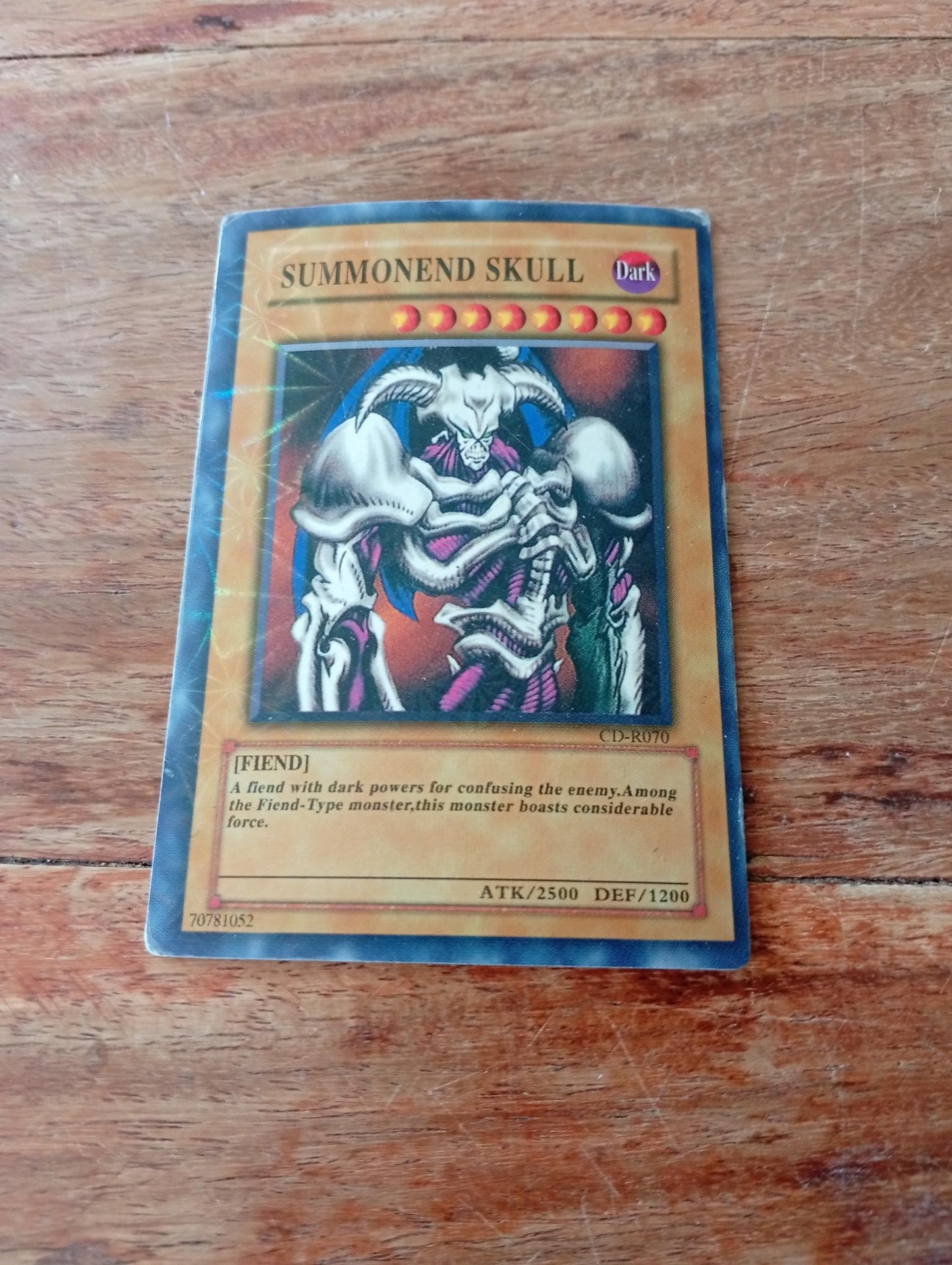 Yu-Gi-Oh! Summoned Skull CD-R070