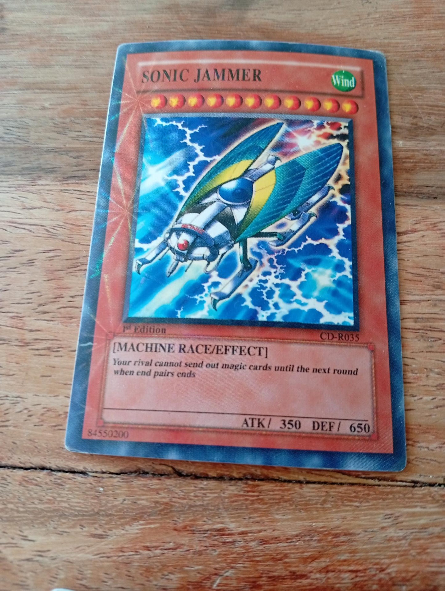 Yu-Gi-Oh! Sonic Jammer CD-R035