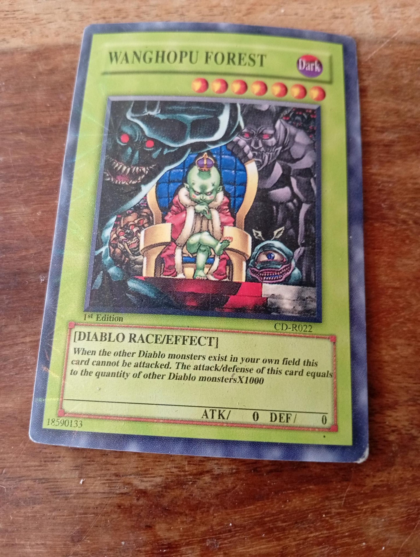 Yu-Gi-Oh! Wanghopu Forest CD-R022