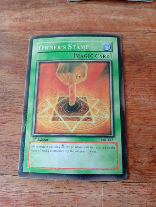 Yu-Gi-Oh! Owner's Stamp MR-025