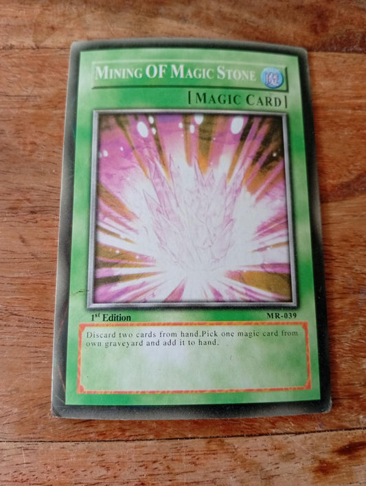 Yu-Gi-Oh! Mining Of Magical Stone MR-039