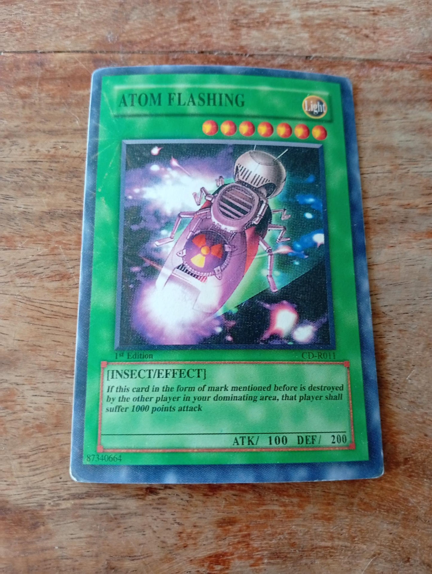 Yu-Gi-Oh! Atomic Flashing CD-R011