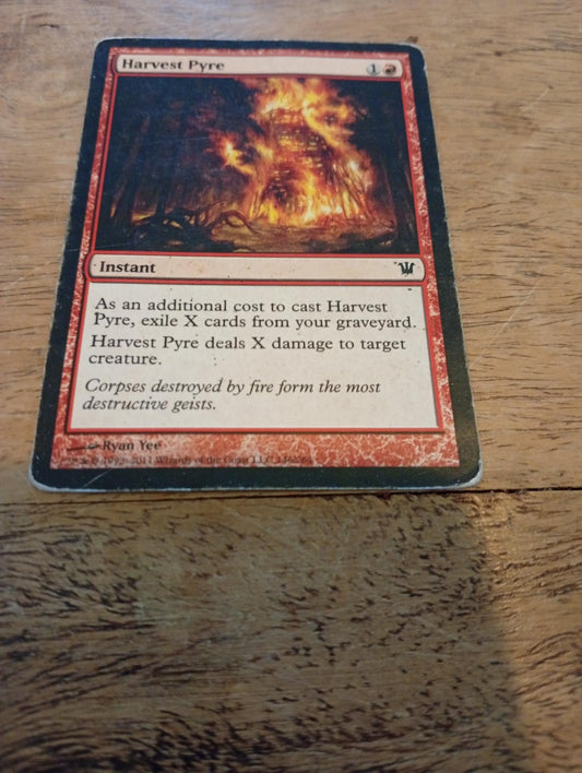 Magic The Gathering Harvest Pyre 2011