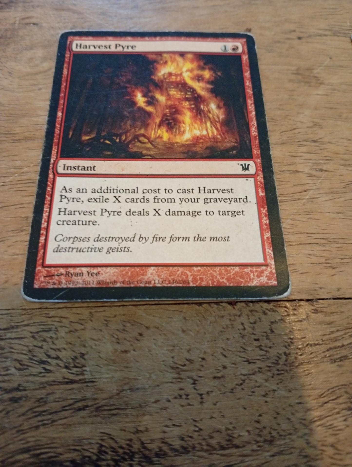 Magic The Gathering Harvest Pyre 2011