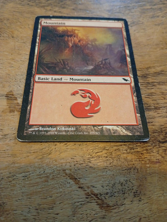 Magic The Gathering Mountain Shadowmoor 295