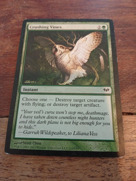Magic The Gathering Crushing Vines 110