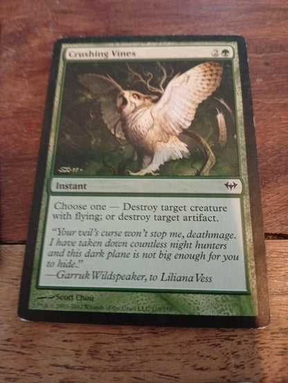 Magic The Gathering Crushing Vines 110