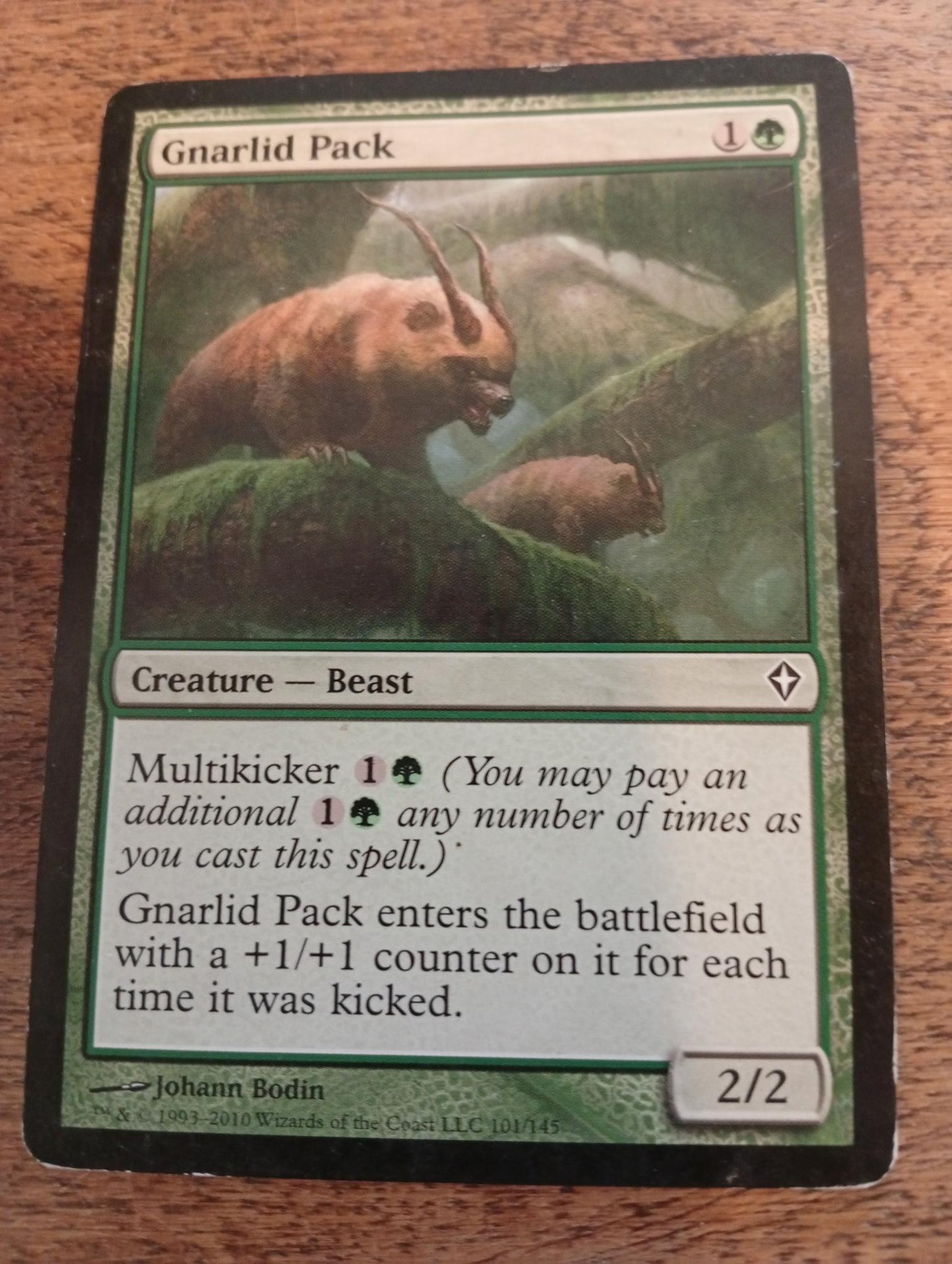 Magic The Gathering Gnarlid Pack #101