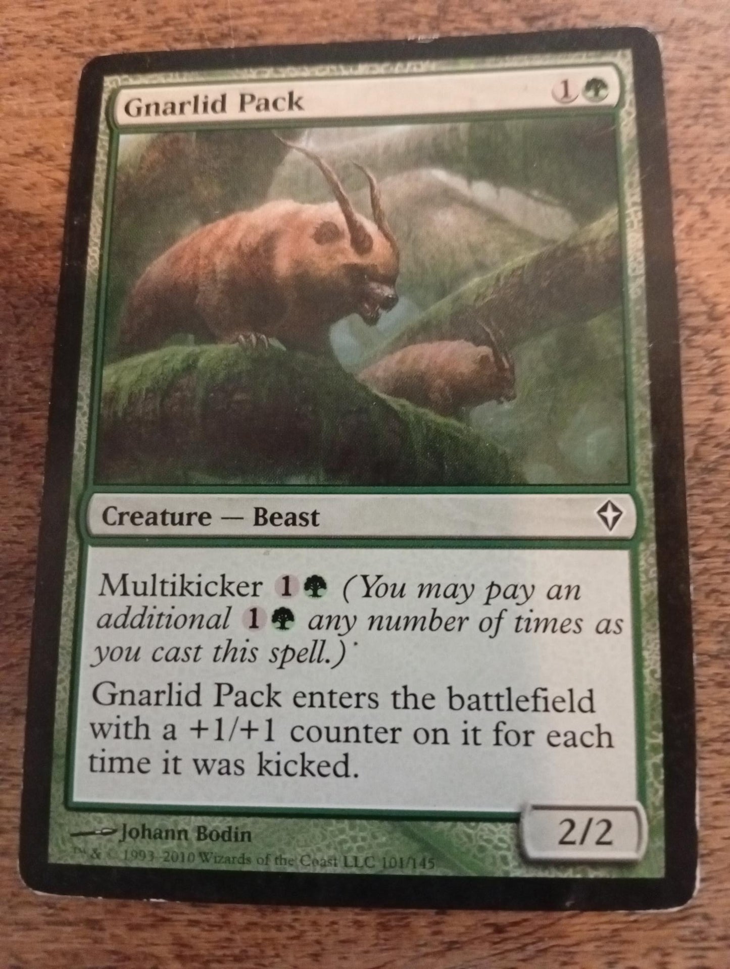 Magic The Gathering Gnarlid Pack #101