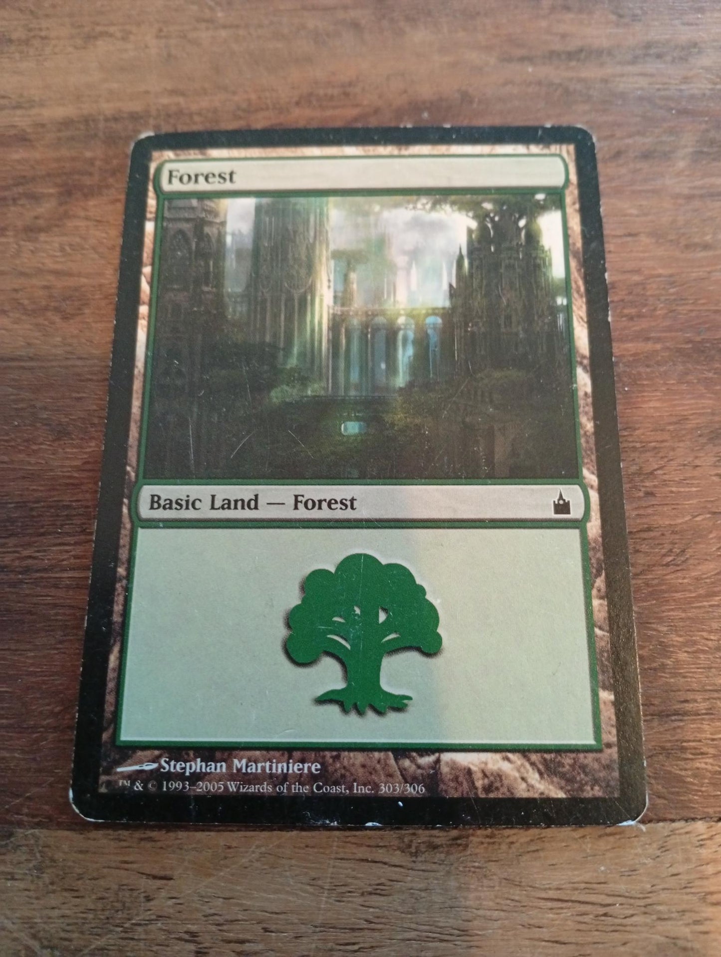 Magic The Gathering Forest #303