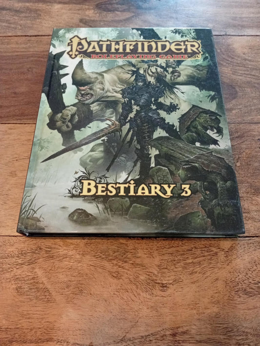 Pathfinder Bestiary 3 Hardcover PZO1120 Paizo Publishing 2011