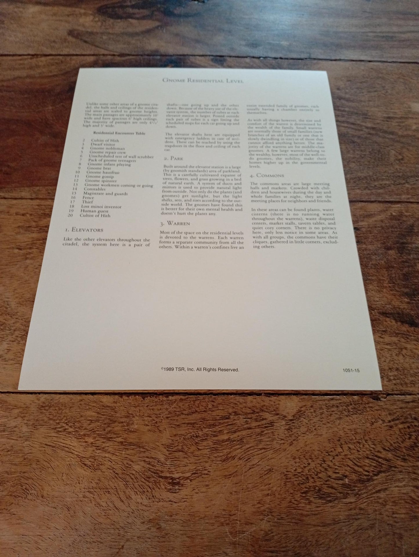 Dragonlance Time of the Dragon TSR 1050 Card AD&D 1993