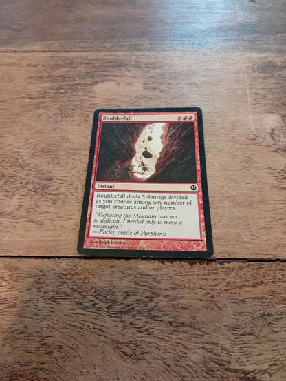 Magic The Gathering Boulderfall #115