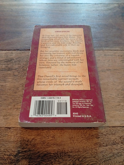 DragonLance Dark Heart The Meetings Sextet #3 TSR 1991