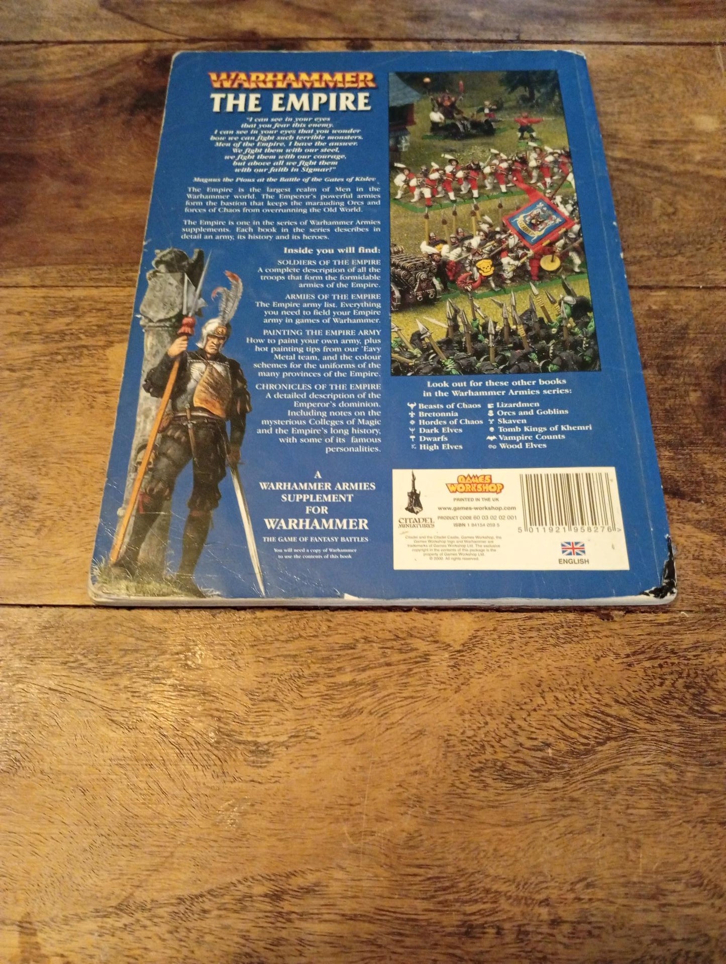 Warhammer Armies The Empire Games Workshop 2000
