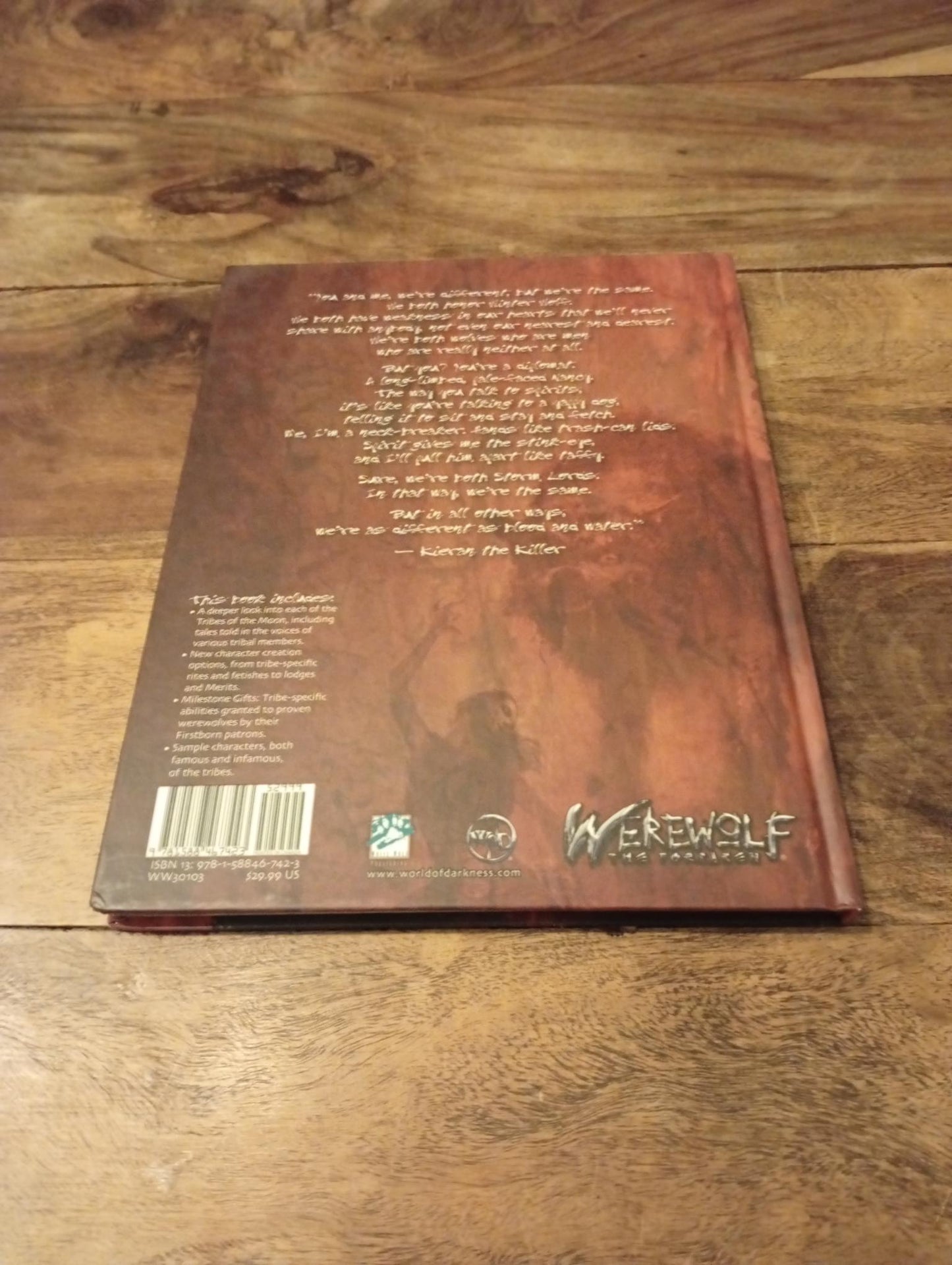 Werewolf the Forsaken Tribes of the Moon World of Darkness White Wolf 2008