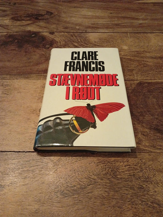 Stævnemøde i rødt Clare Francis