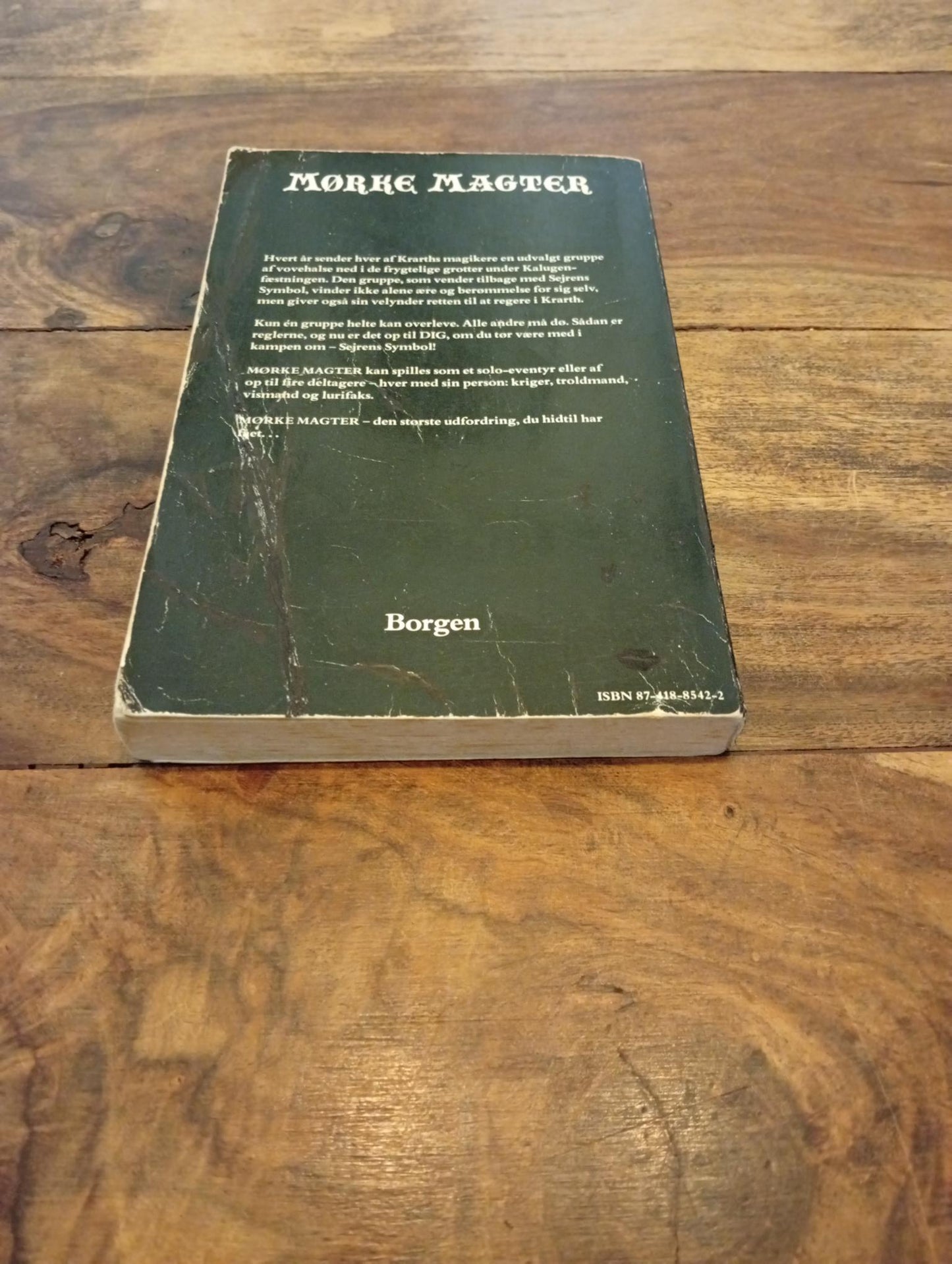 Mørke og Magter Sejrens Symbol Dave Morris, Oliver Johnson 1988