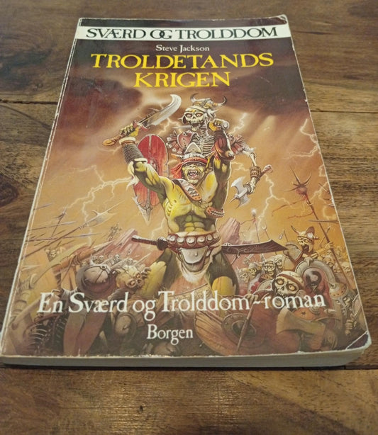 Sværd og Trolddom Troldetandskrigen Steve Jackson 1991