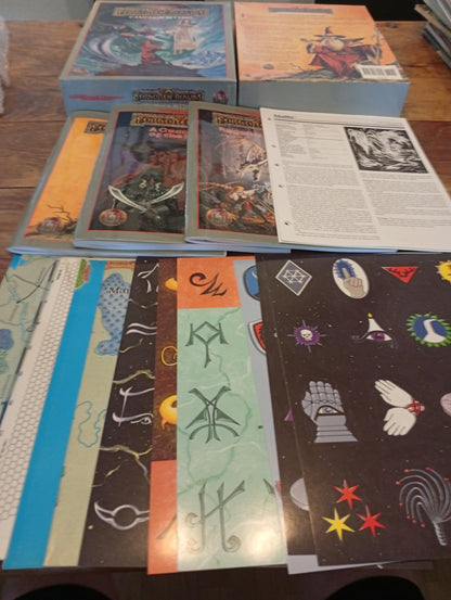 Forgotten Realms Campaign Setting 2nd Ed Box Set TSR 1085 AD&D 1996