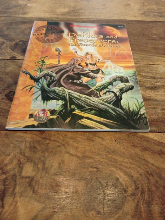 Dark Sun Defilers and Preservers The Wizards of Athas TSR 2445 AD&D 1996