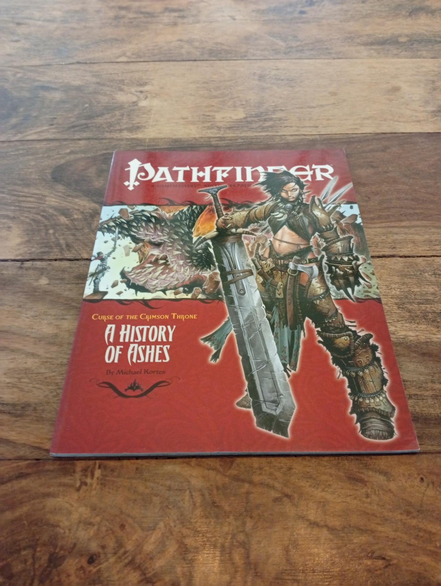 Pathfinder A History of Ashes Curse of the Crimson Throne #4 9010 Paizo Publishing 2008