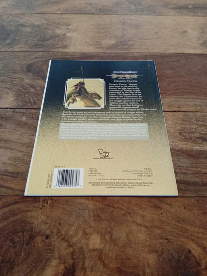 Dragonlance Dragon Dawn TSR 9275 AD&D 1990