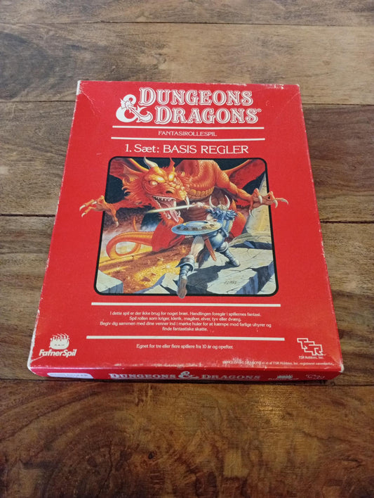 Dungeons & Dragons Sæt 1: Basis Regler Box Set 1988