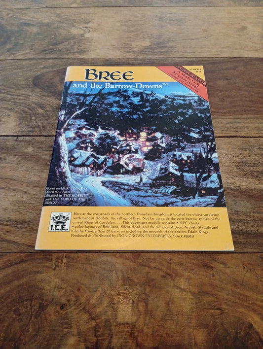 MERP Bree and the Barrow-Downs ICE 8010 Lord of the Rings I.C.E. 1984