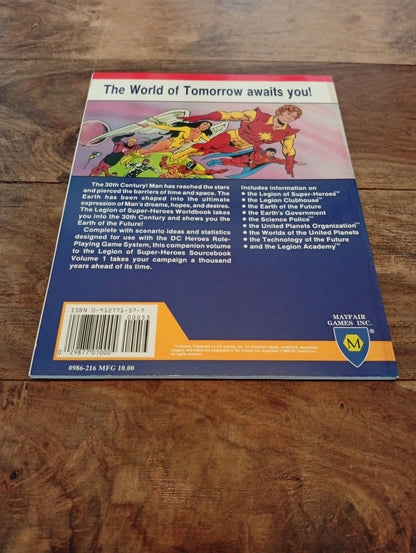 DC Heroes Legion of Super-Heroes #2 The World Book Mayfair Games 1986