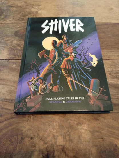Shiver Core Rulebook Hardcover Parable Games 2022