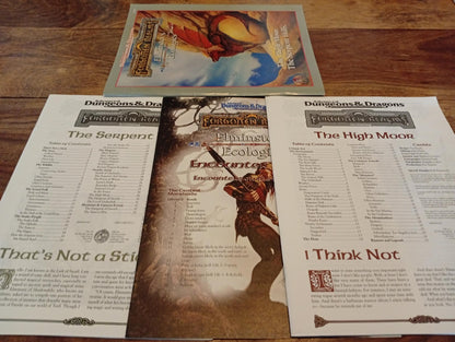 Forgotten Realms Elminster's Ecologies #2 The High Moor and the Serpent Hills TSR 1995