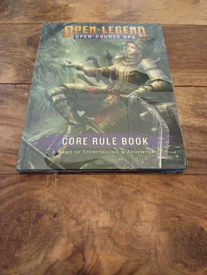 Open Legend Core Rule Book Hardcover Kickstarter Seventh Sphere 2017