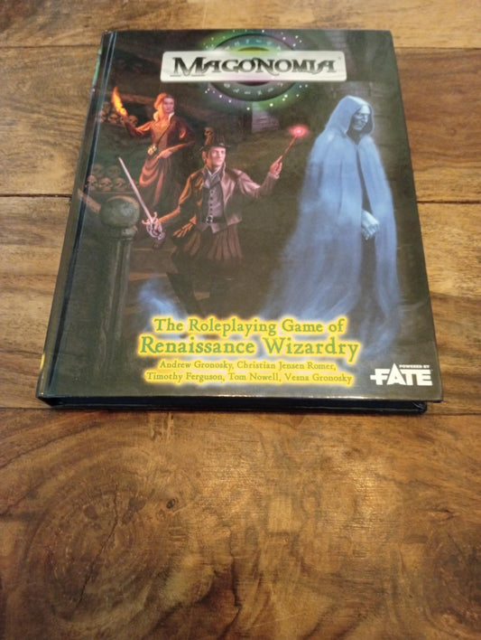 Magonomia the Roleplaying Game of Renaissance Wizardry Shewstone Publishing 2021