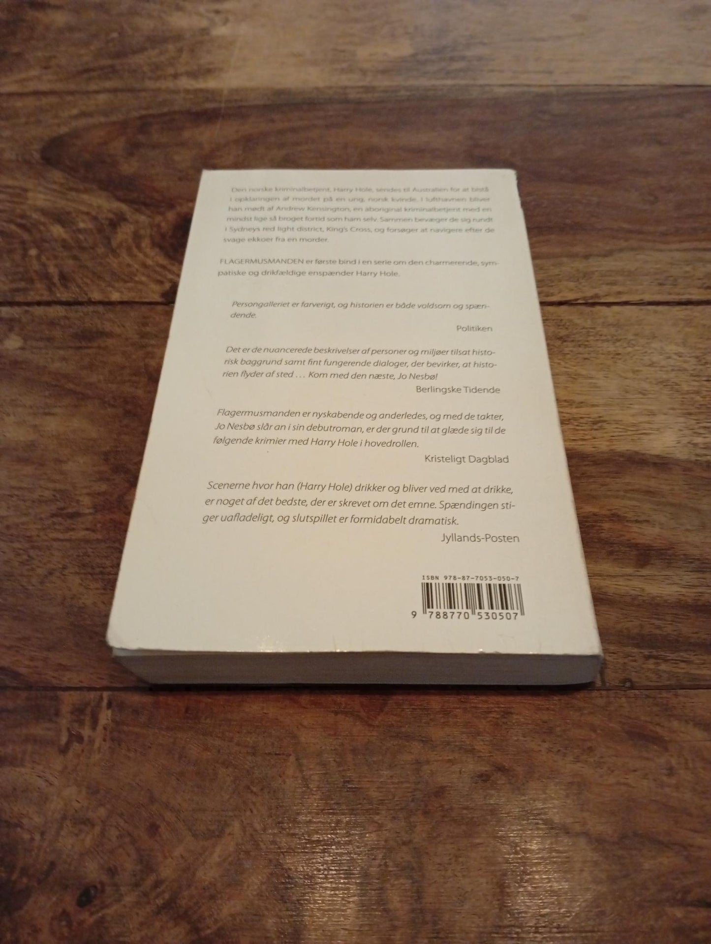 Flagermusmanden Jo Nesbø Modtryk 2011