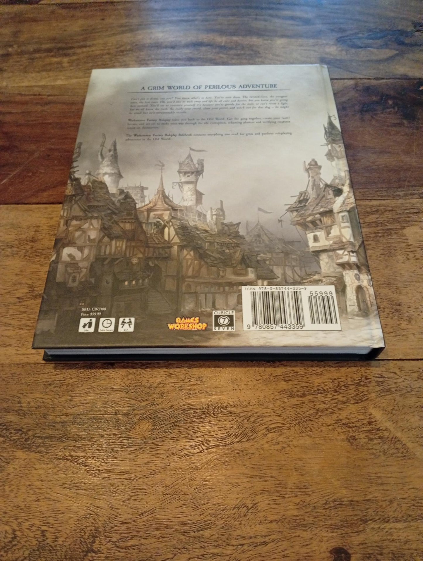 Warhammer Fantasy Roleplay Core Rulebook 4th Ed Cubicle Seven 2018