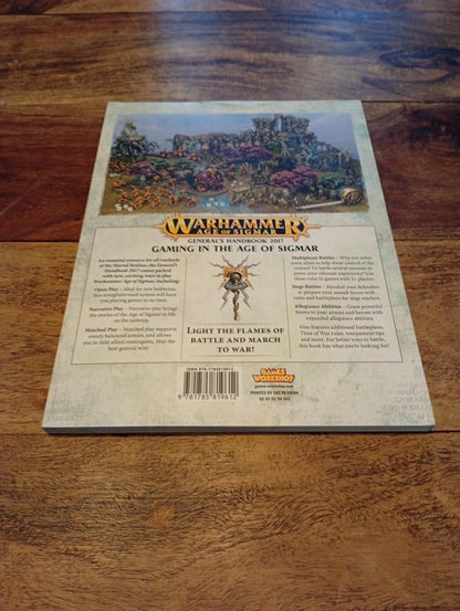 Warhammer Age Of Sigmar Generals Handbook 2017