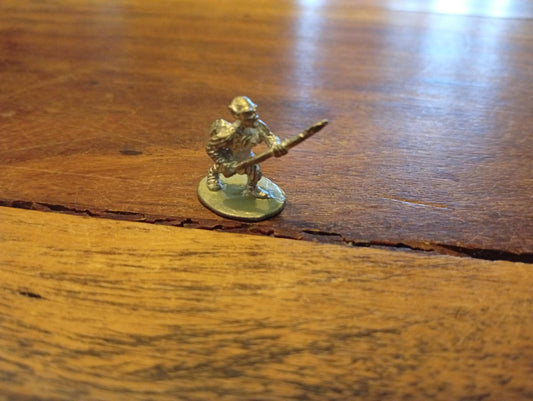 Prince August Goblin Warrior with Spear Metal Miniatures