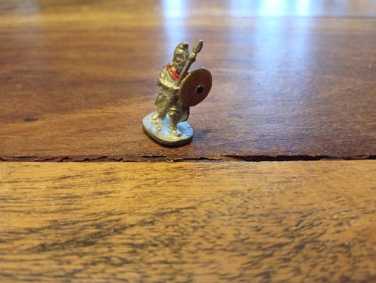 Prince August Fighter with Spear And Shield Metal Miniatures