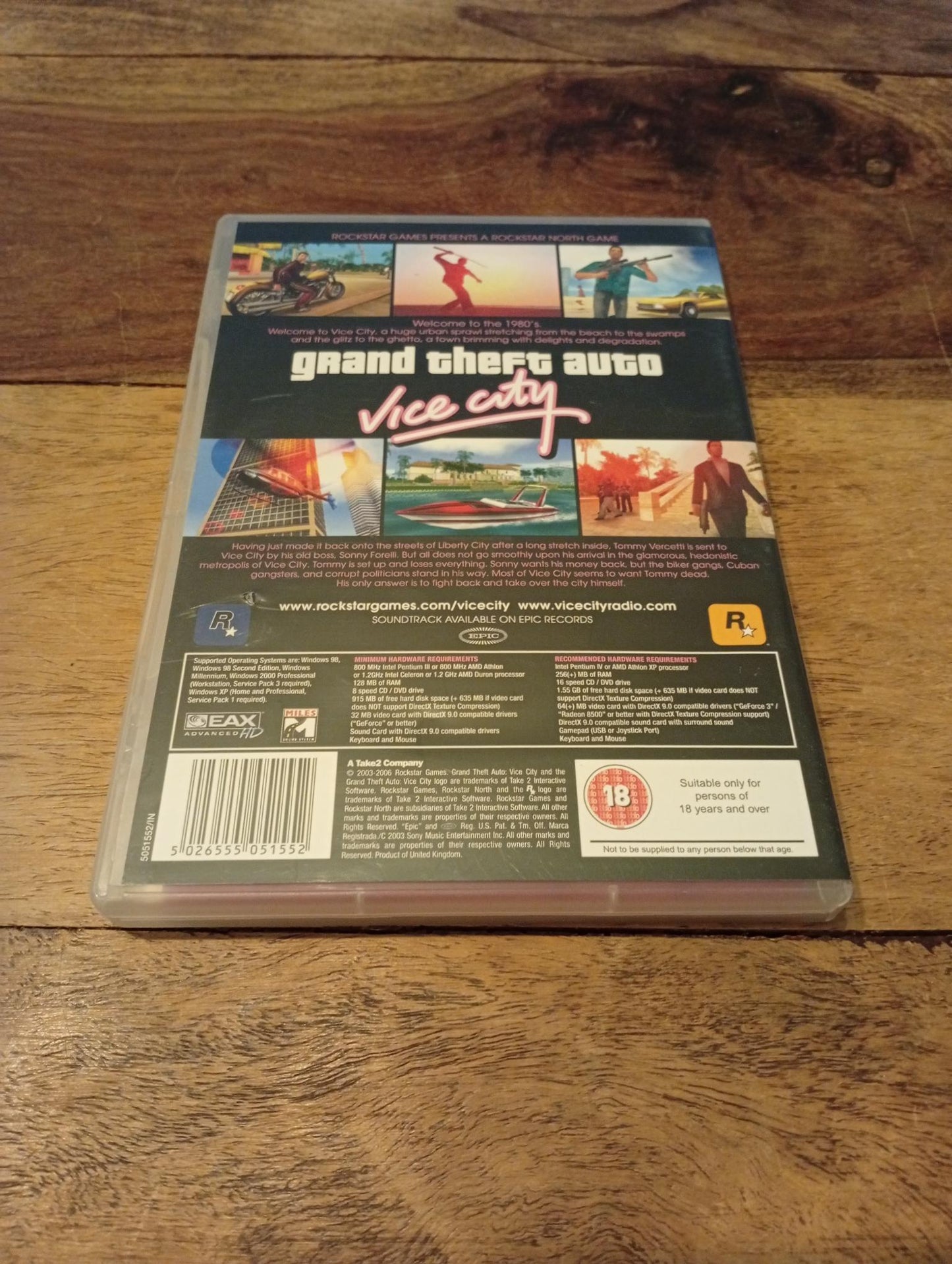 PC Game Grand Theft Auto Vice City 2003