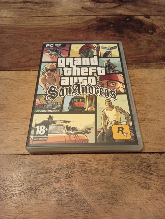 PC Game Grand Theft Auto San Andreas 2005