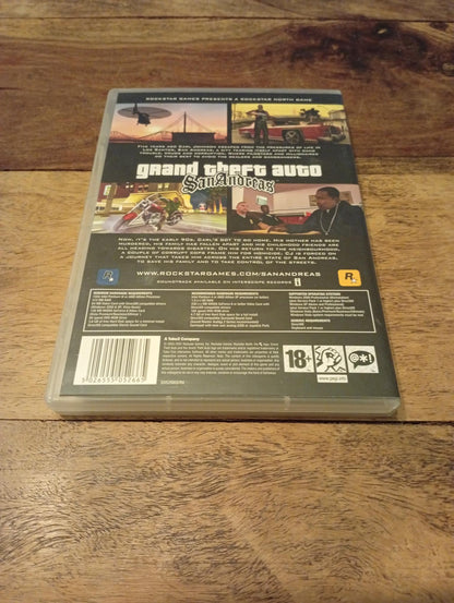 PC Game Grand Theft Auto San Andreas 2005