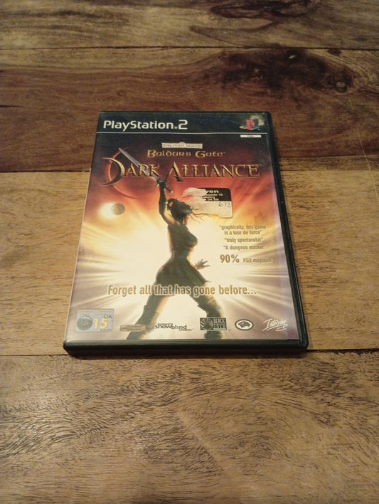 PlayStation 2 Baldur's Gate Dark Alliance Forgotten Realms 2001
