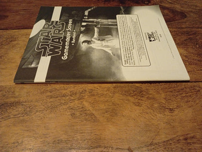 Star Wars Gamemaster Screen Revised Book West End Games 1996