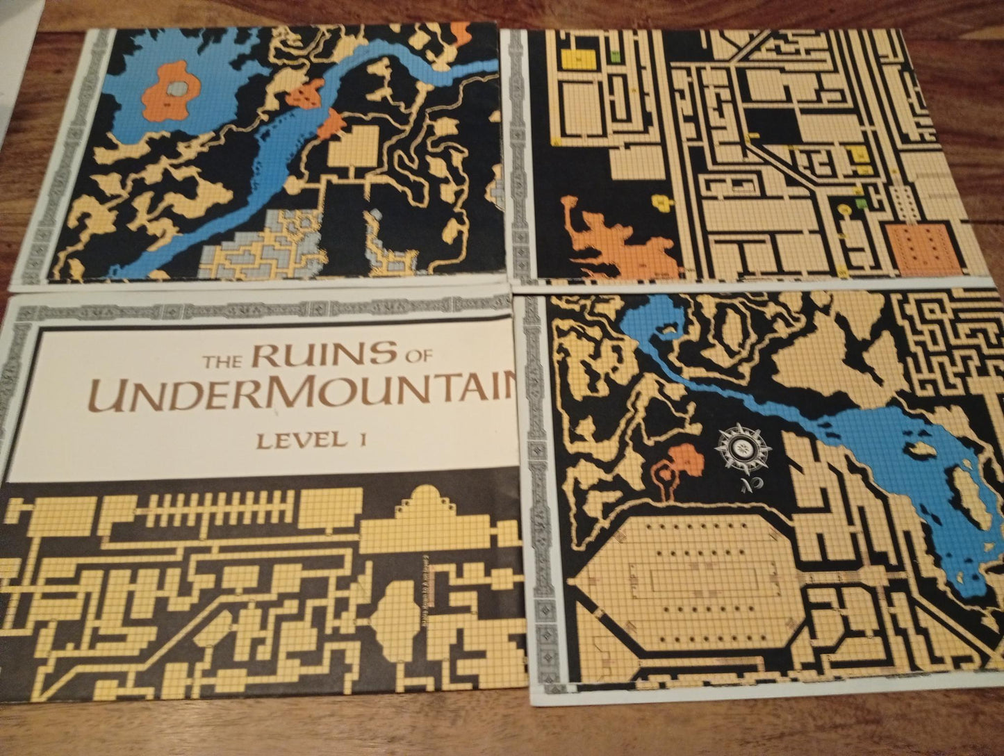 Forgotten Realms The Ruins of Undermountain TSR 1060 AD&D 1991