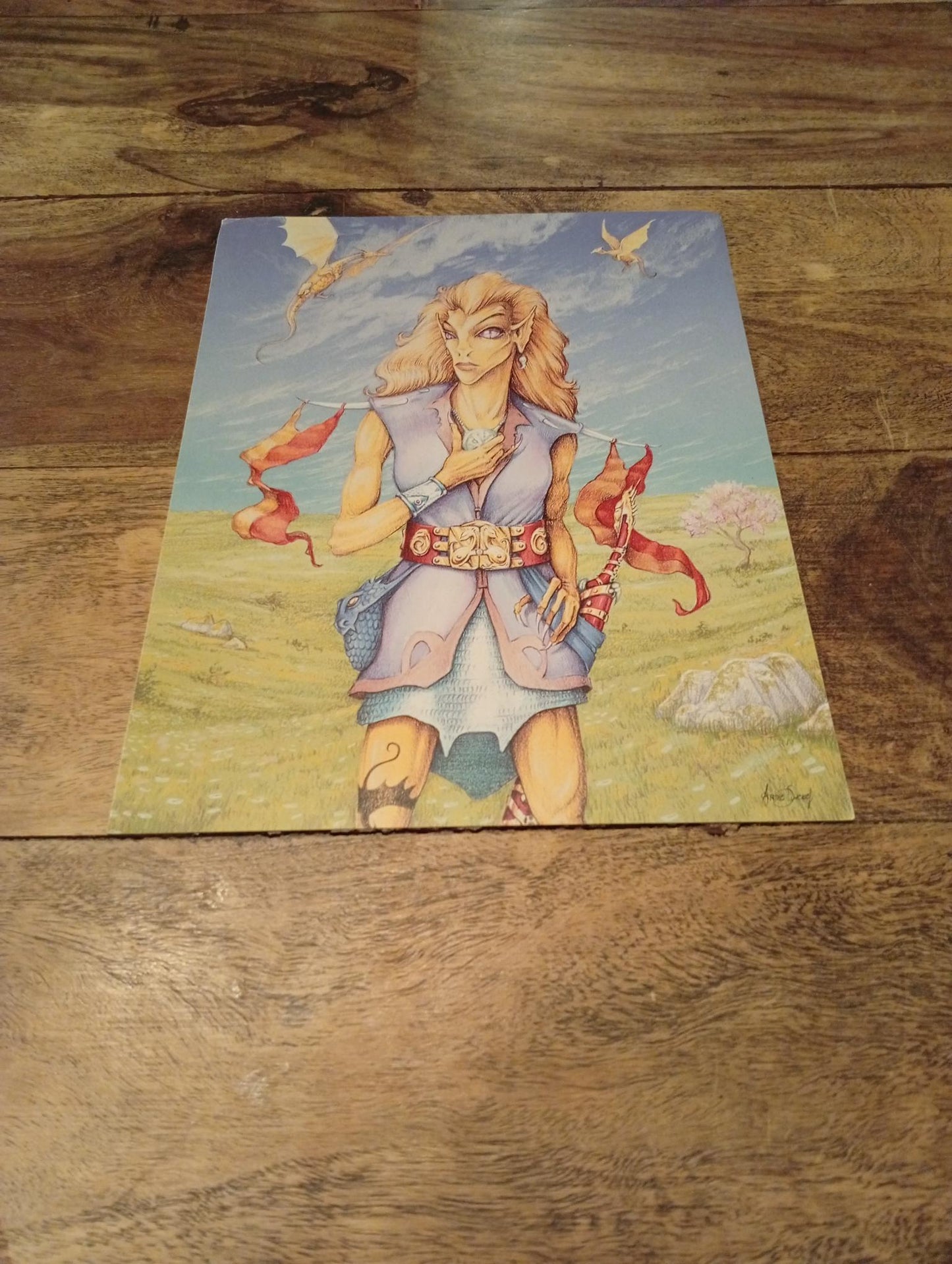 AD&D Council of Wyrms Reference Card #6 TSR 1107 AD&D 1994