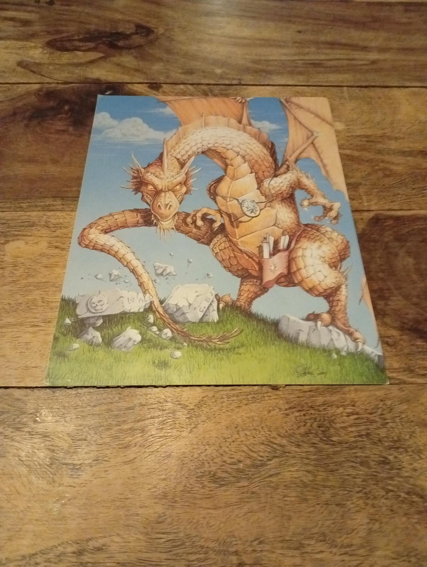 AD&D Council of Wyrms Reference Card #3 TSR 1107 AD&D 1994